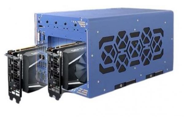 PC Nuvo-8208GC avec deux GPU Nvidia RTX2080Ti