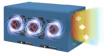 Système de dissipation thermique du PC Nuvo-8208GC